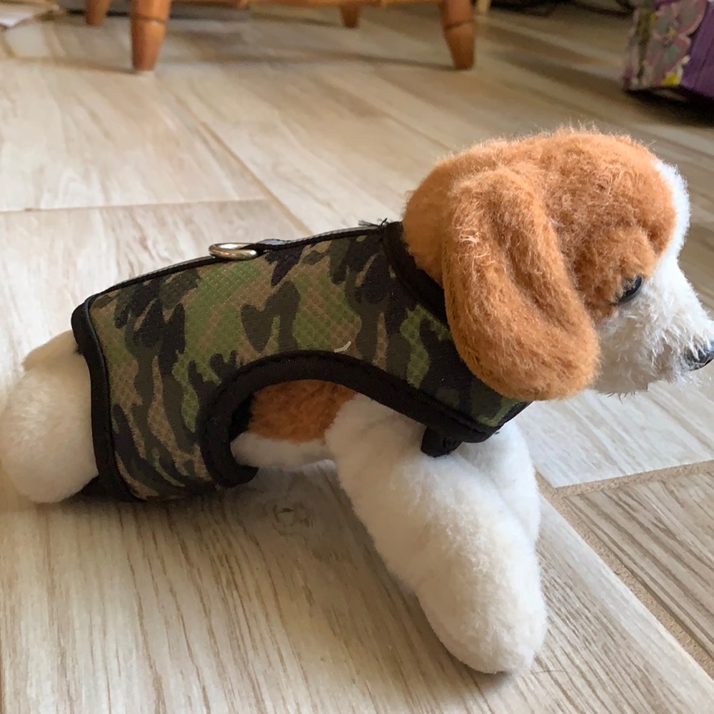 Top-Paw camouflage harness (for a cat or a dog)